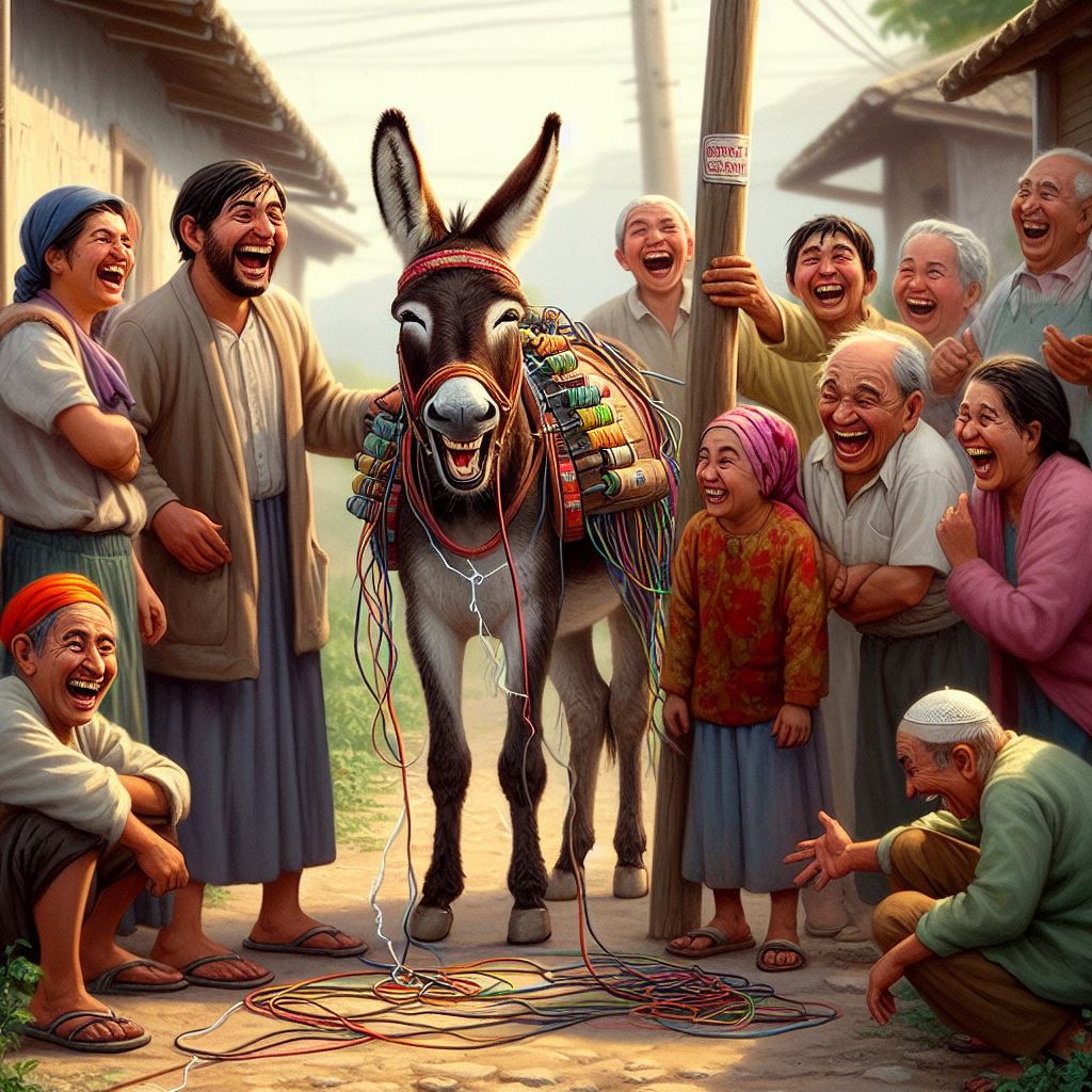 Electrifying donkey 3 Electrifying donkey 2